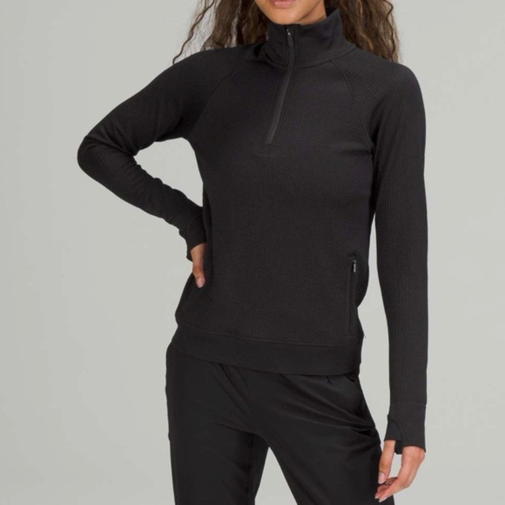 Lulemon Engineered Warmth Merino Wool Blend Half-Zip